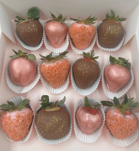 Valentine's Dozen Chocolate Covered Strawberries (PRE-ORDER)