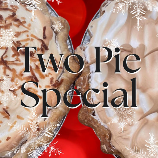 Two Pie Special | Homemade Christmas Pies (Pre-Order)