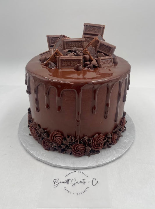 Chocolate Fudge Pre-Designed Cake