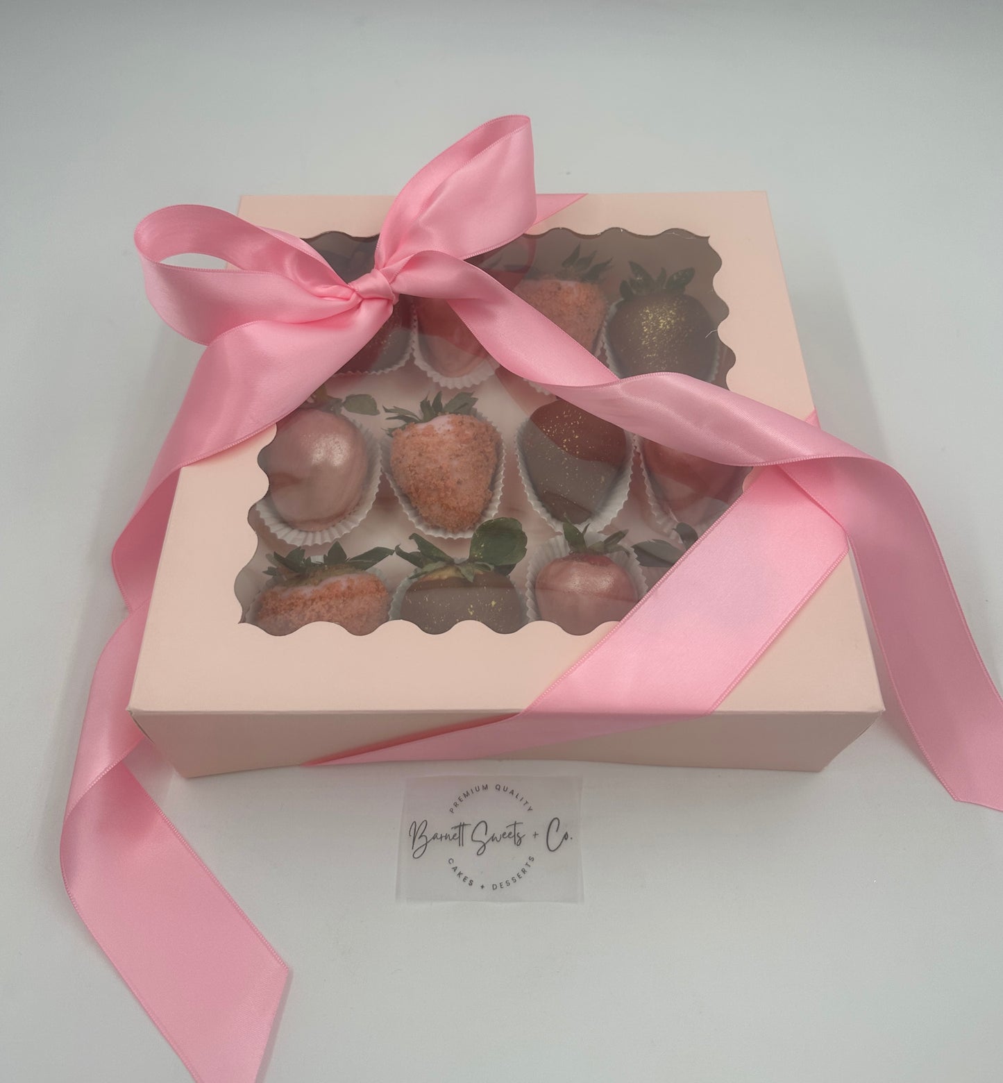 Valentine's Dozen Chocolate Covered Strawberries (PRE-ORDER)