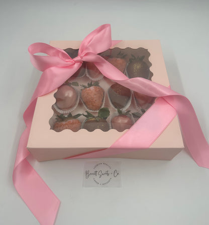 Valentine's Dozen Chocolate Covered Strawberries (PRE-ORDER)
