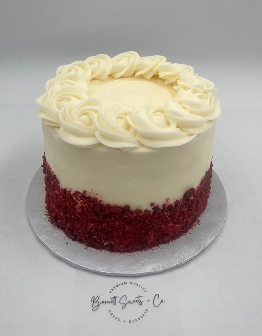Red Velvet Pre-Designed Cake